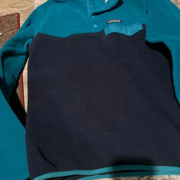 Patagonia Synchilla blue pullover size‎ Small - Image 4