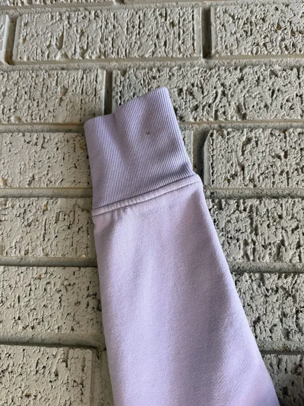 Lululemon Scuba Full-Zip Cropped Hoodie Lilac Smoke Purple Size 8 - Image 6