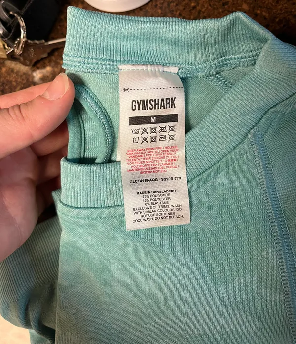 Gymshark Long sleeve Adapt Camp Seamless Crop Top - Image 5