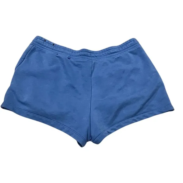 Nike Women's Club Fleece Shorts Blue Size M Casual High-Waisted - Image 5