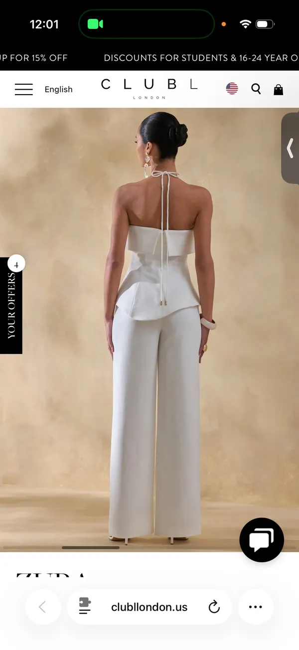 Club L London Jumpsuit - Image 2