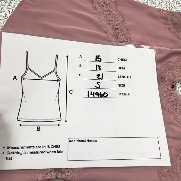 Love Tree Y2K Babydoll Cami Tank Top Women Small Pink Soft Girl Coquette Romantic Dainty‎ - Image 13