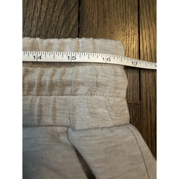 Zella ZellaSoft Luxe High Waist Knit Shorts Heather Grey 30" L/XL Bouncy Fabric - Image 8