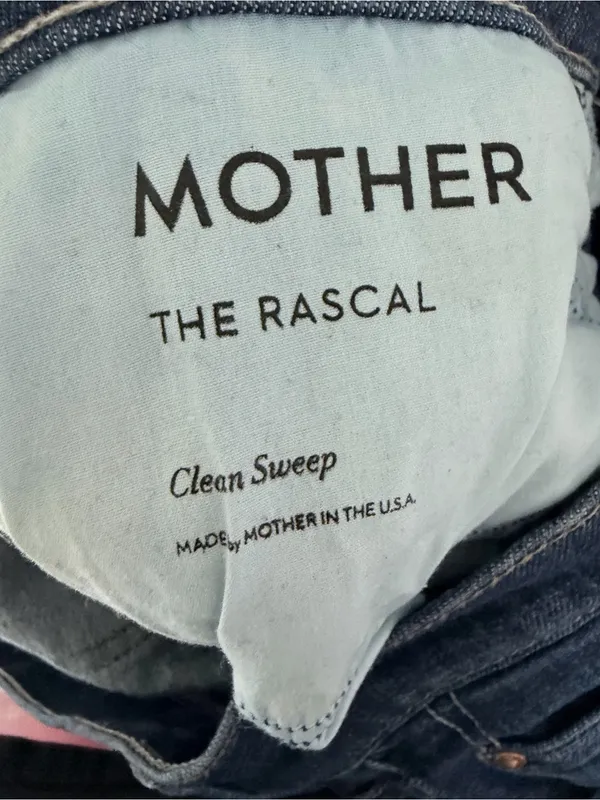 Mother The Rascal Clean Sweep Wash Jeans size 27 - Image 5