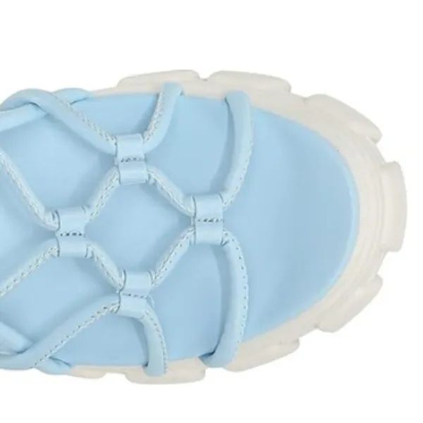 NEW Circus by Sam Edelman Greyson Platform Sandals in Poolside - Image 4