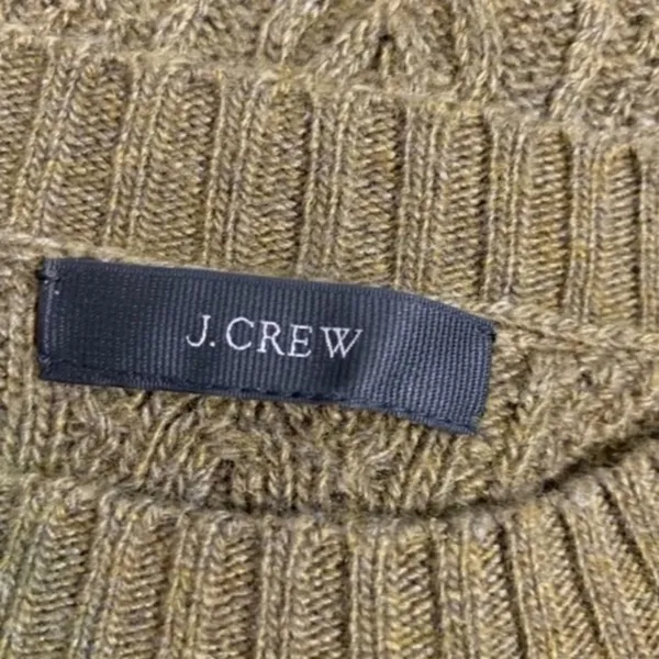 J. Crew‎ flared sleeve cable knit sweater - Image 2