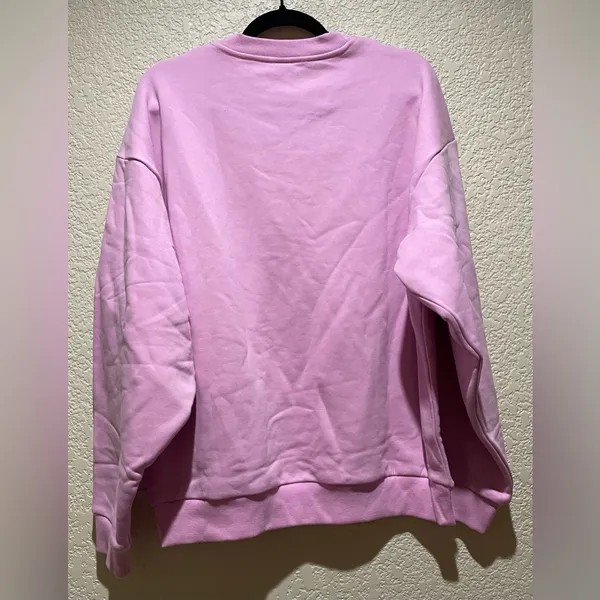 ALO Yoga NWT Accolade Crewneck Pullover Candy Heart Pink Size M SOLD OUT - Image 6