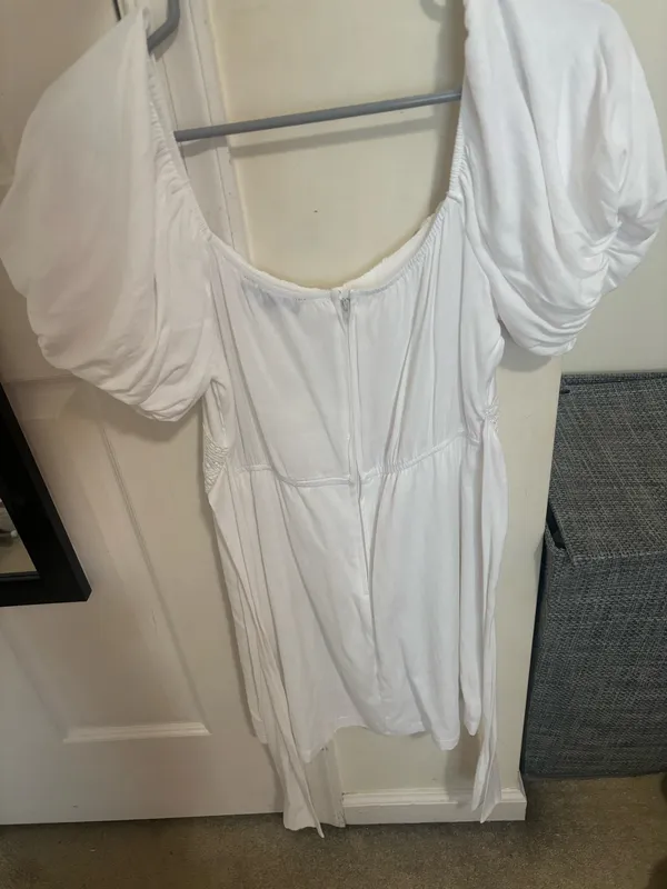 TJ Maxx Dress White - Image 2