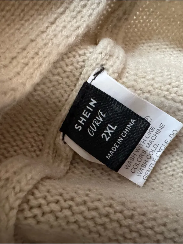 SHEIN Cream 'COFFEE BEACH REPEAT' Graphic Pullover - Image 4