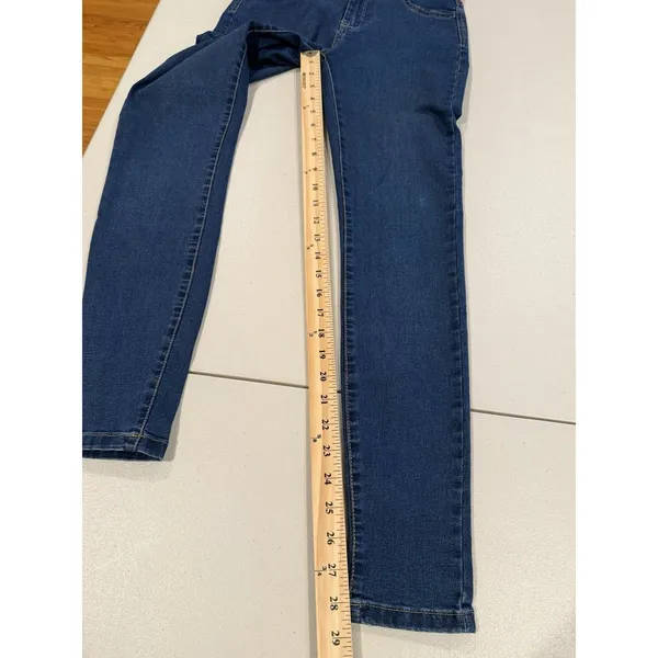 Denim Pimkie Skinny Jeans Womens 26" Stretch Minimal Work Travel Vacation - Image 6