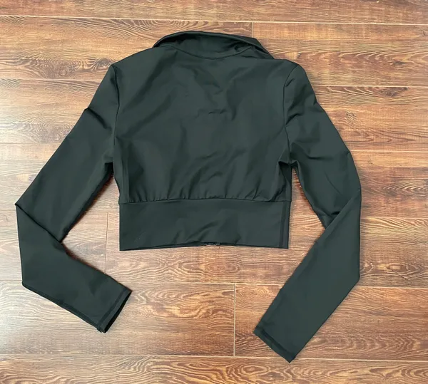 Crop Workout Jacket - Image 3