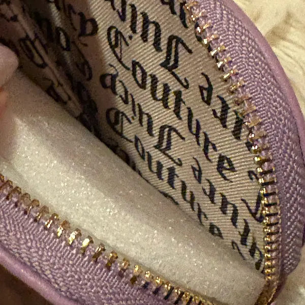 Juicy Couture Heart Coin Purse Wristlet NWT - Image 3
