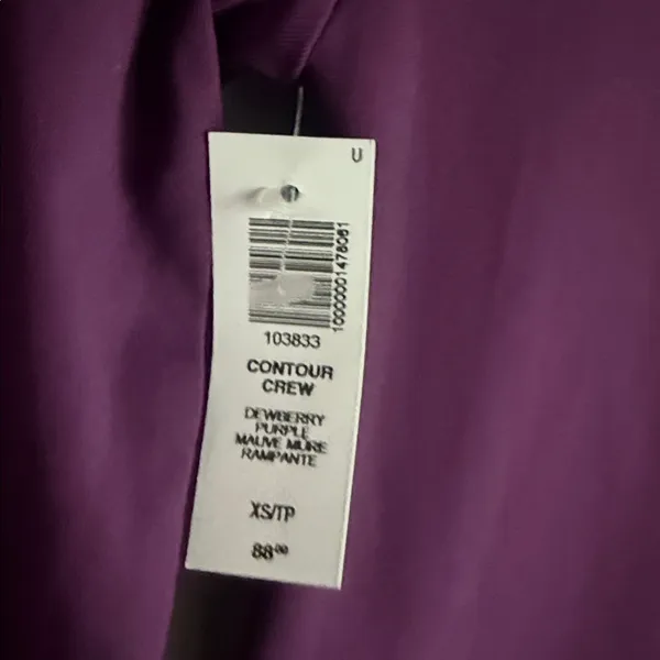 Aritzia NEW Babaton Contour long sleeve bodycon dress in Dewberry Purple XS - Image 5