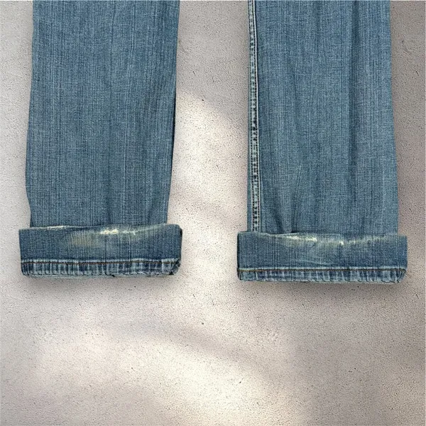 Y2K Levi’s 545 Low Bootcut Jeans Women’s 28x25 Blue Medium Vintage Floral Chic - Image 11