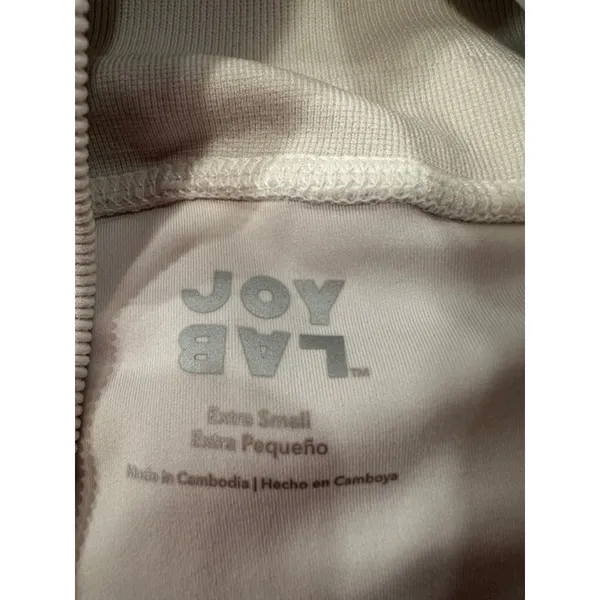 JoyLab Mini Skirt XS White Pleated Skort - Image 5