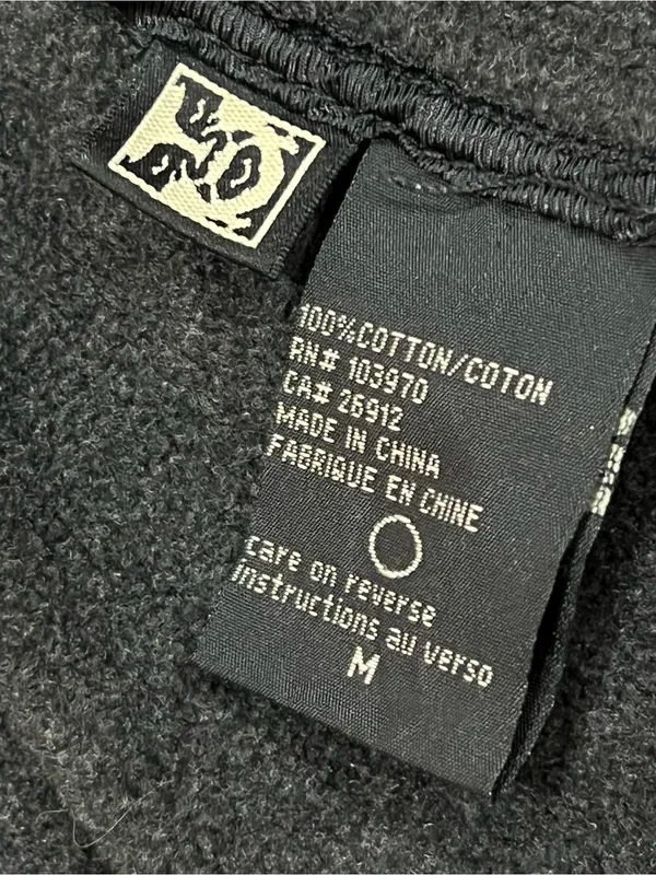 OBEY Black Fleece Peacoat Jacket Size Medium - Image 9