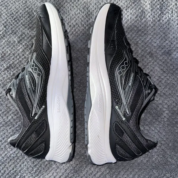 Saucony Cohesion 15 Black Green Women’s Running Shoes Size 8.5 Athletic Versarun - Image 9