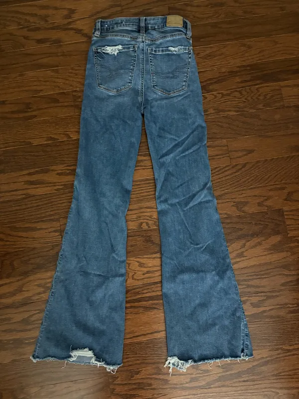 American Eagle next level stretch super hi-rise flare - Image 2