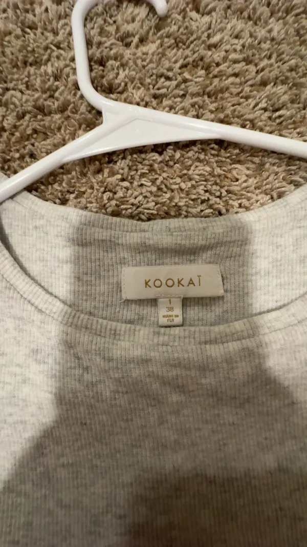 Kookai Top White Crop - Image 2