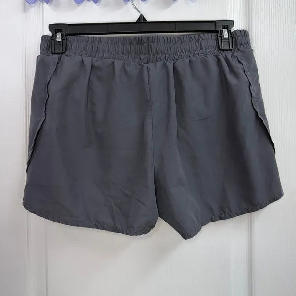 Starting Point gray pull on drawstring active‎ athletic woven lined gym shorts L Size L - Image 3
