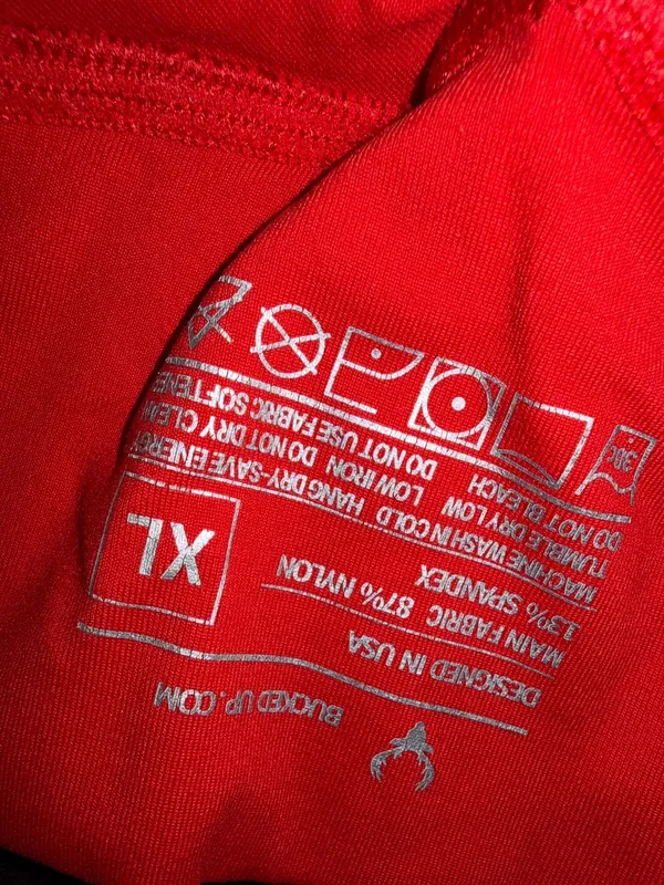 BuckedUp Red Size L - Image 3