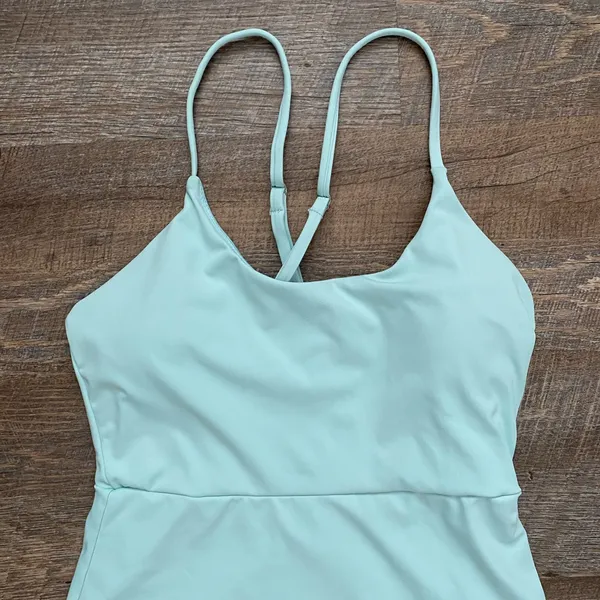 Amazon Mint green exercise dress and shorts, size small - Image 3