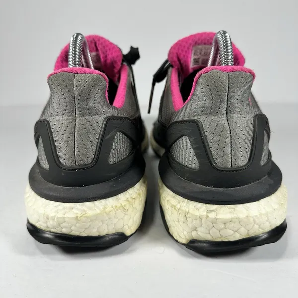 Adidas Energy Boost Women's Running Shoes | Black/Grey/Pink | Size 9.5 | BB3456 - Image 4