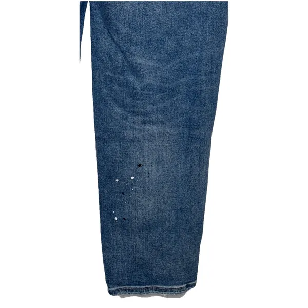 Risen Women's Jeans Distressed Sierra Mid-Rise Tapered Leg Denim‎ RDP5269 13/31 - Image 7
