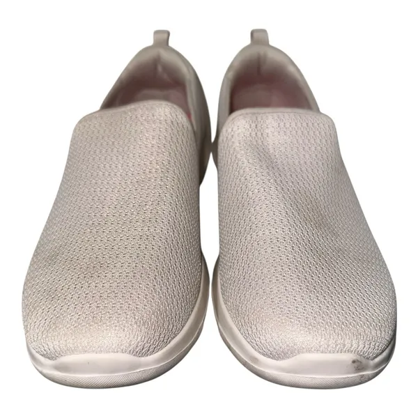 Skechers Go Walk Joy Natural Beige Slip on Shoes 124637 Women's Size 9.5‎ - Image 4
