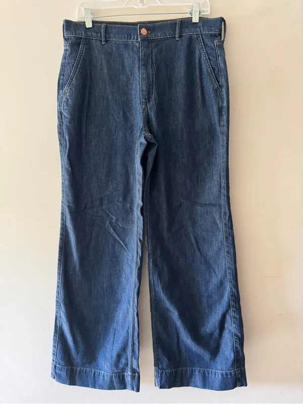 J. Crew High-Rise Wide-Leg‎ Trouser Jean All-Day Stretch - Image 3