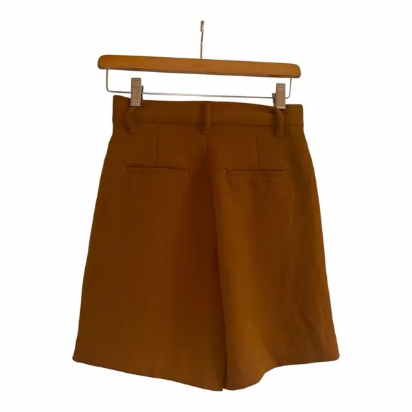 ✨Aritzia Wilfred The Effortless 7" Burnt Orange Sz 0 Shorts✨ - Image 4