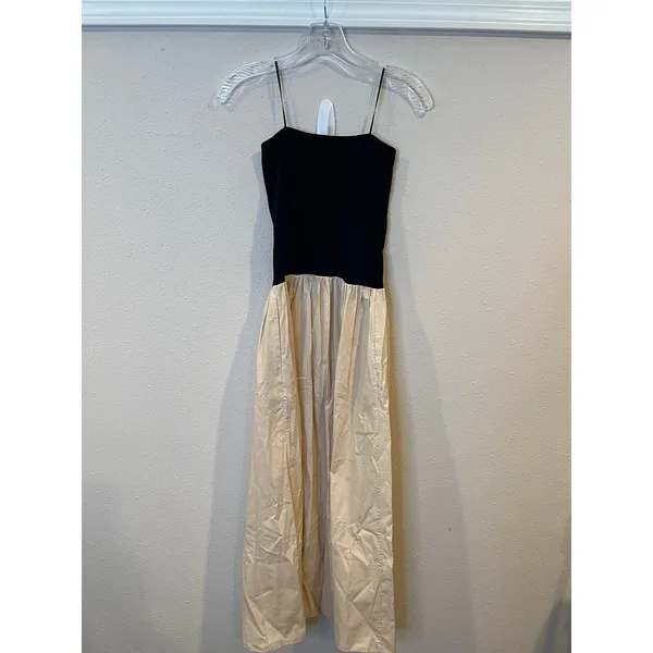 Pistola Mavo Midi Dress Pepper and‎ Salt Black Cream P00071056KV - Image 2