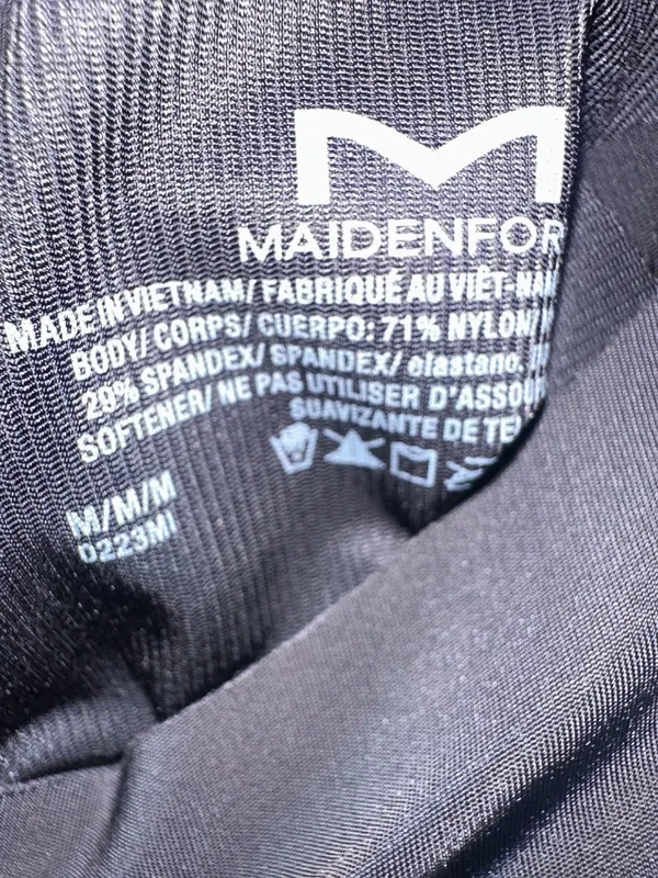 Maidenform M Black Shapewear Cami Slimming Firm Control Lingerie - Image 4