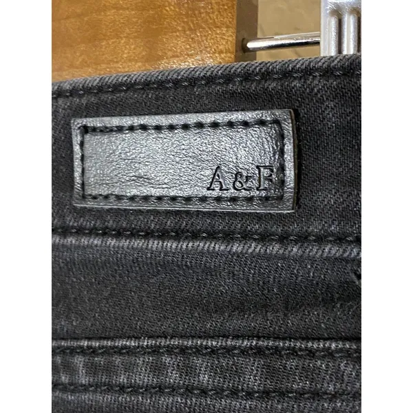Abercrombie & Fitch Women's Harper‎ Low-Rise ankle skinny jean pants Sz 00 (24) - Image 7