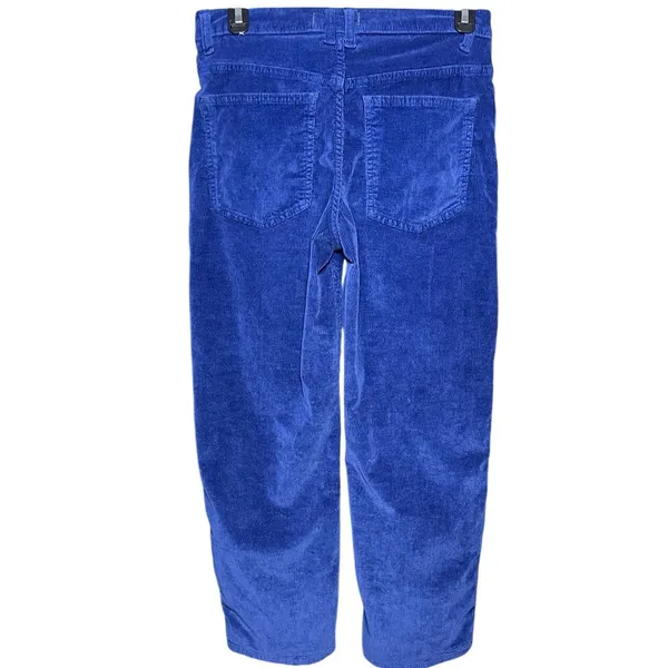 FREE PEOPLE x WE THE FREE Risk Taker Cobalt Blue High Rise Corduroy - Image 5