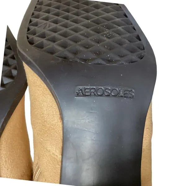 Aerosoles Canmidd Camera Fresh Tan Suede Boots - Image 6
