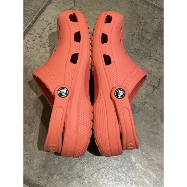 CROCS Coral Waterproof Clog Sandals Shoes Unisex Size M4 W6 - Image 8