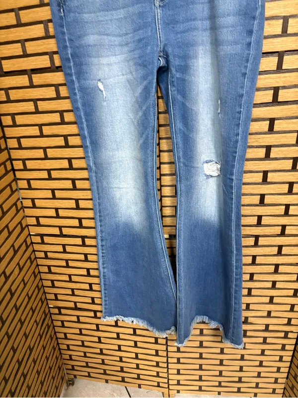 KanCan Wide Leg Jeans Size 15/31 - Image 4