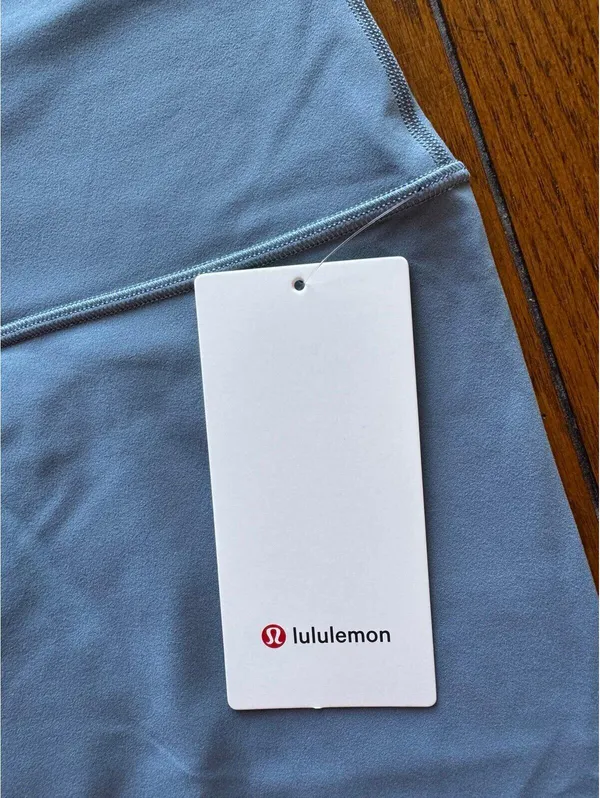 Lululemon Align High Rise 25” No Line, Steel Blue Size 8 NWT - Image 5