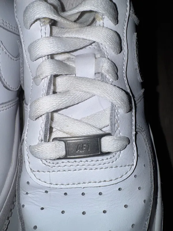 All White Nike Air Force 1 - Image 5