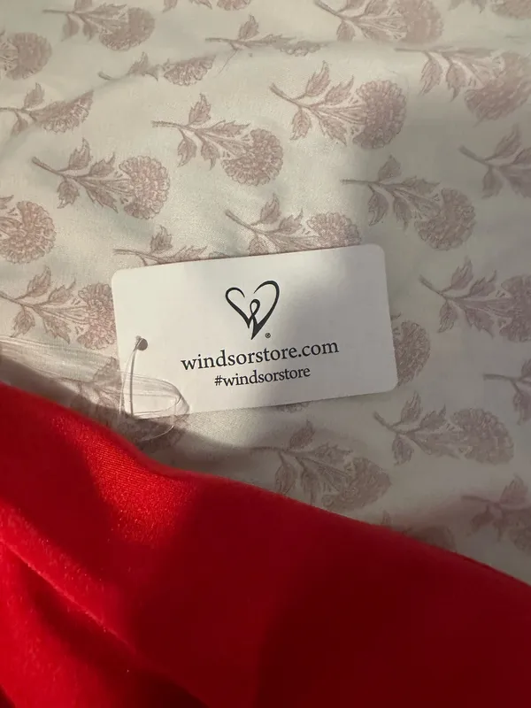 Red Windsor Mini Dress - Image 3