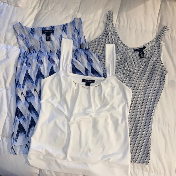 White House Black Market Crop Top 3-Pack women sz S - Image 5