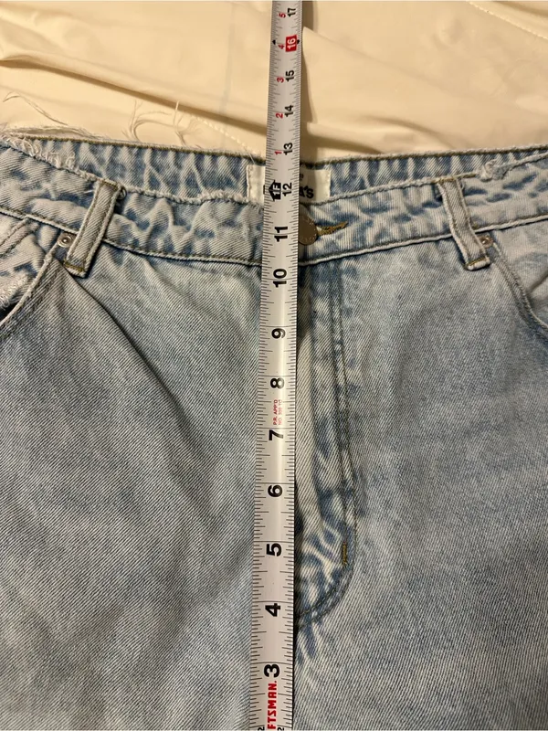 Rollas Original High Rise Straight Jeans - Distressed - Size Aussie 14 (US 10) - Image 13