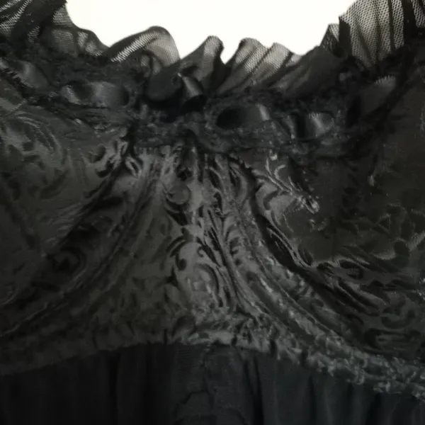 Dreamgirl M Sexy Underwire Black Negligee Lingerie - Image 9