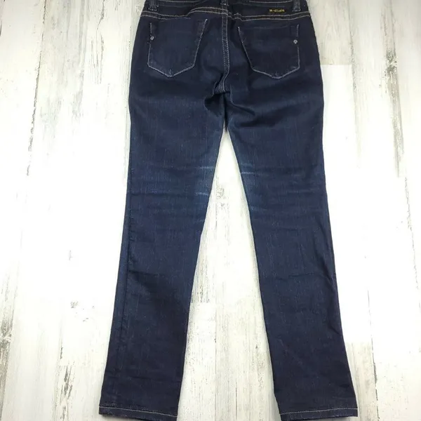 MEK DNM Moscow Women’s Bootcut Jeans Dark Wash Size 28 Classic Denim - Image 3