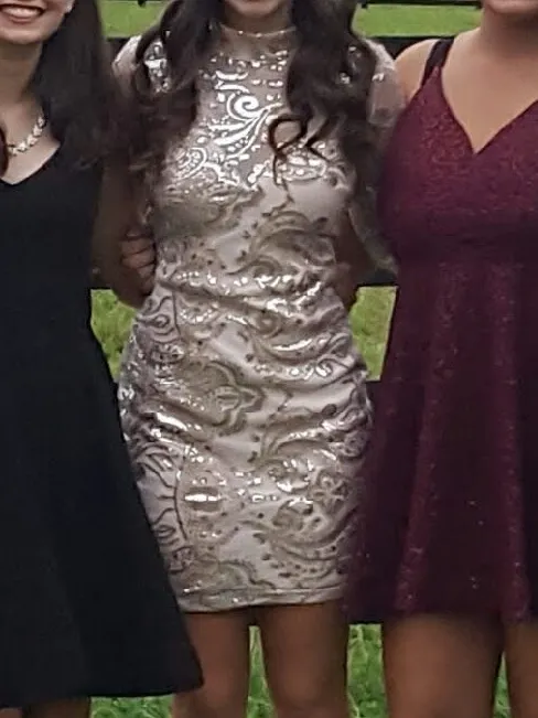 Long Sleeve Mini Dress - Image 6