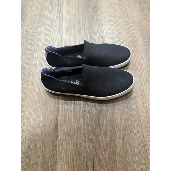 Rothys The Original Slip On Sneaker Black Women's Size 9 Comfort‎ Shoes Casual - Image 3