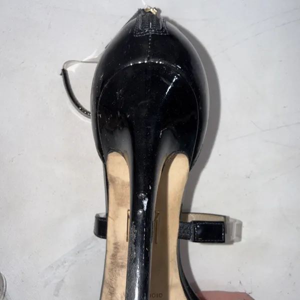 Tamara Mellon Black Clear Designer Quiet Luxury Minimalist Shoes Pumps Heels 38 - Image 12