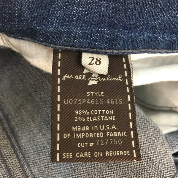 7 For All Mankind Bootcut Embellished Jeans - Image 8