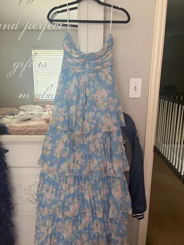 Lulus Maxi Dress Floral - Image 2
